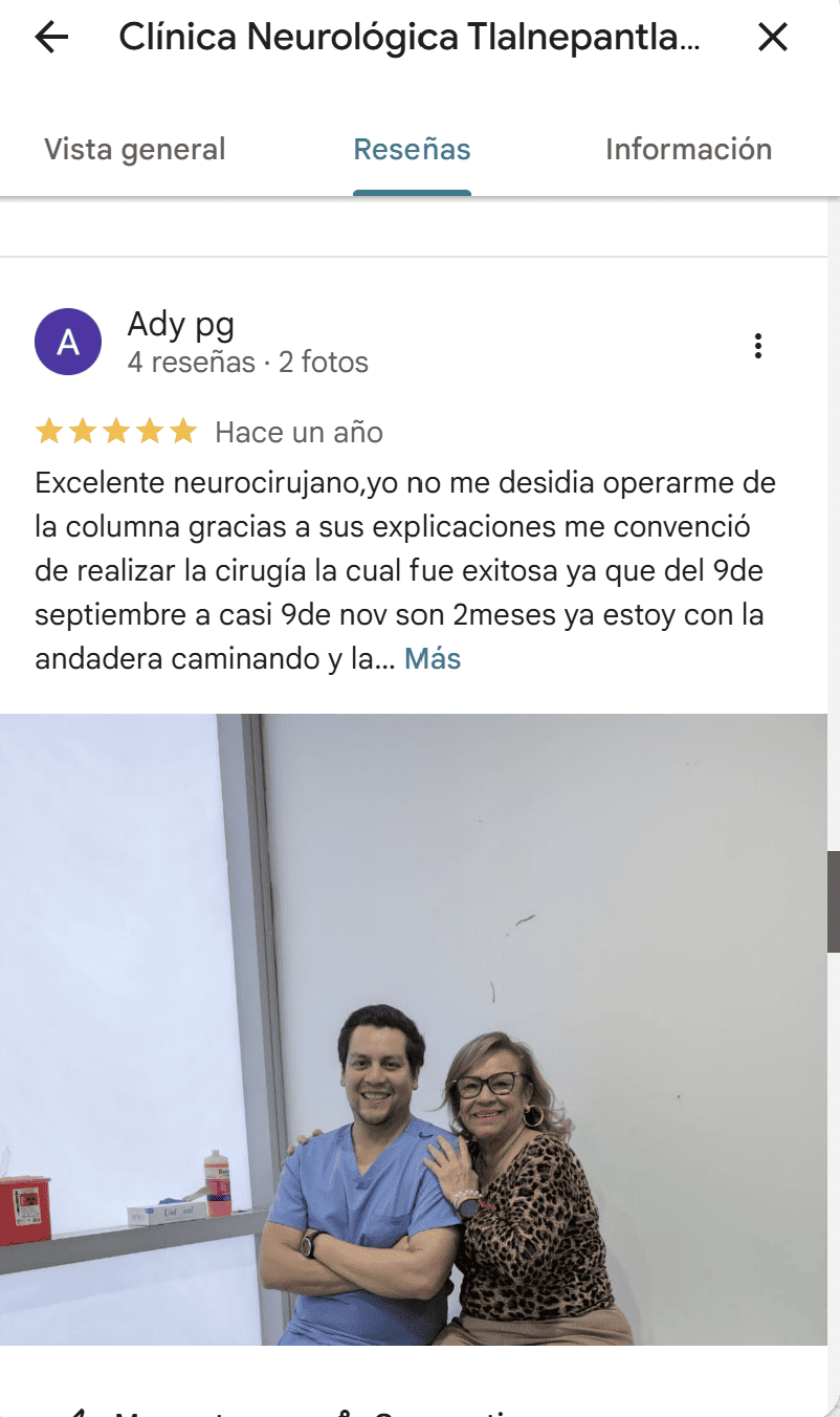 testimonios de pacientes